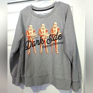 NWOT Stormtrooper sweatshirt for Women. Star Wars: The‎ Rise of Skywalker